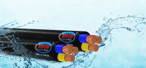 35.0 Sq.mm. 3 Core Round Flexible Double Sheathed Cable