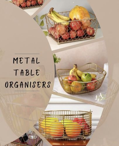Iron Designer Fruit Basket Customize