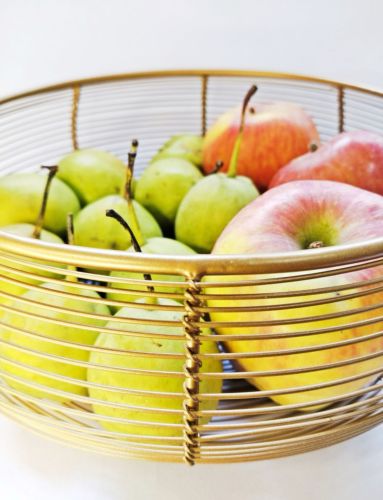Golden Fruit Basket