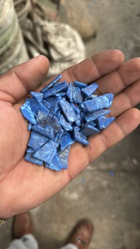 ABS Blue Grinding Scrap, Form : Granules