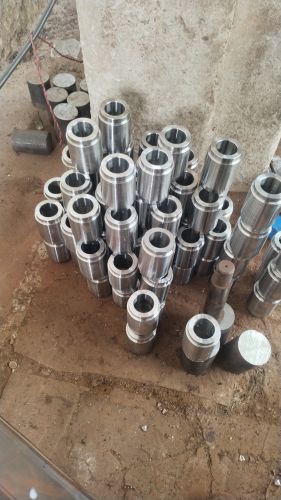 Plain Polished All Kind OF Steel Bush, Color : Silver