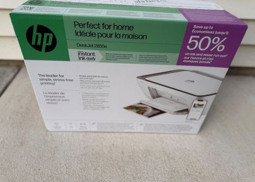 New HP Deskjet 2855e Printer, Voltage : 220V
