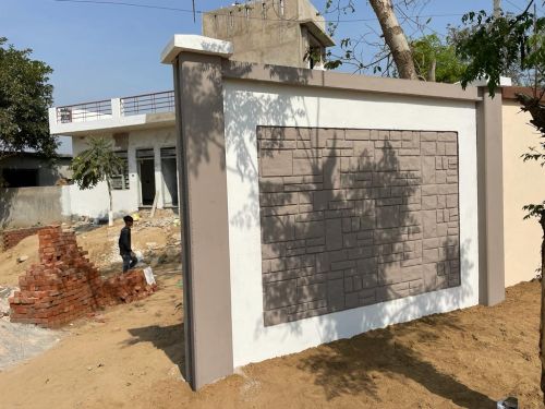 Smooth Finish Panel Build RCC Precast Compound Wall