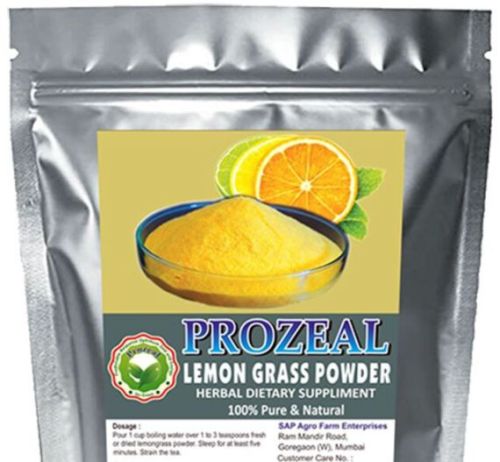 Prozeal Lemon Grass Powder, Packaging Type : Sealed Pouch
