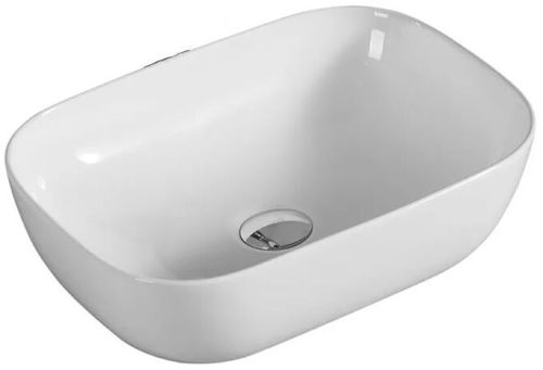 Polished Ceramic CS1003, Color : White 490 x 395 x 145 mm