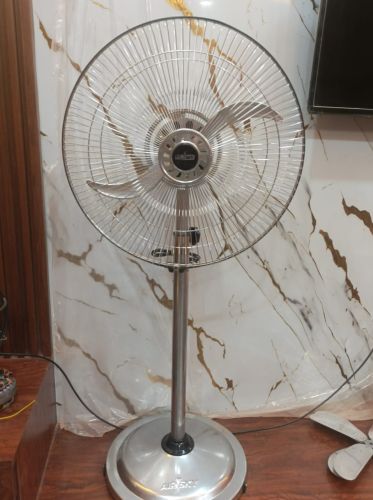 Plastic Silver Farrata Fan, Color : White, Black