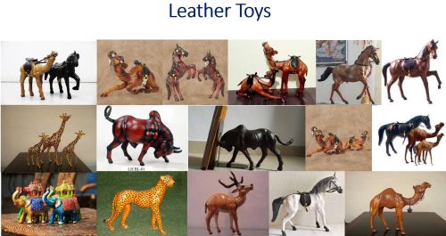 Polished Leather Animals, Brand Name : Ritz Customized Modern