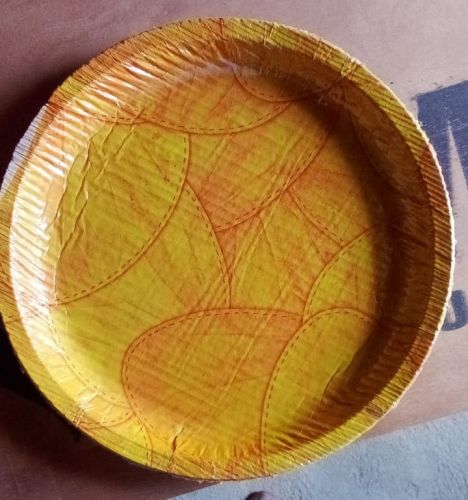 12 & 15 Inch Yellow Buffet Paper Plate