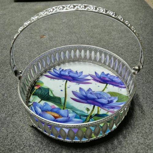 Iron Metal Basket Gift Hamper Birthday, Festive, For Lovers