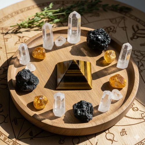 Wholesale 1 Inch Natural Tiger Eye Pyramid | Courage, Prosperity, Focus & Solar Plexus Healing Tool