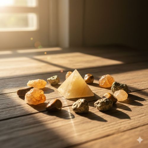 Wholesale 1 Inch Natural Yellow Aventurine Pyramid | Confidence, Personal Power & Solar Plexus Heali