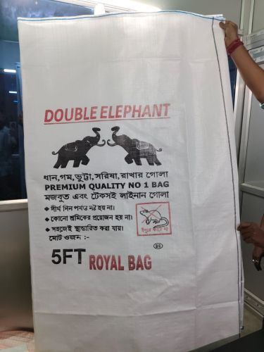 Jumbo Bags, Shape : Rectangular, Pattern : Printed