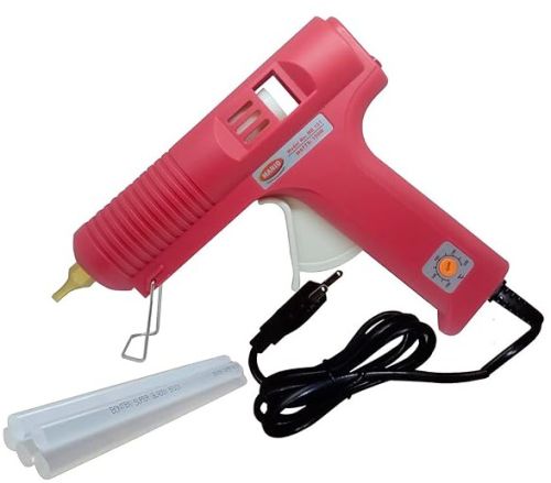 Plastic Manaul Hot Melt Glue Gun, Color : Red, Brand Name : Mario