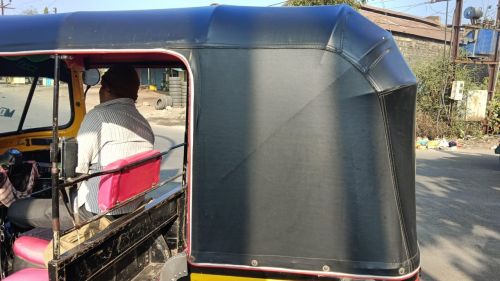 Rexine Bajaj BS4 Campkt Three Wheeler Hood