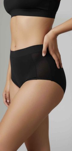 Plain Spandex Panties, Color : Black All Sizes Seamless