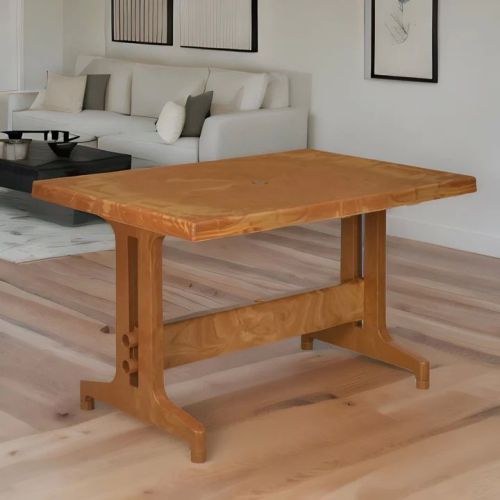 Plain Nilkamal Ultima Wood Dining Table, Color : Brown