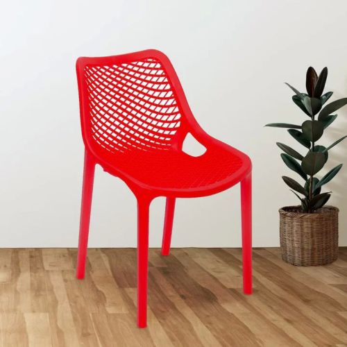 Polished Nilkamal Vento Plastic Chair, Weight : 3.3 Kg for Cafeteria