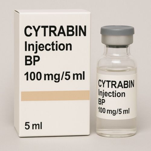 Cytrabin 100mg Injection, Form : Liquid