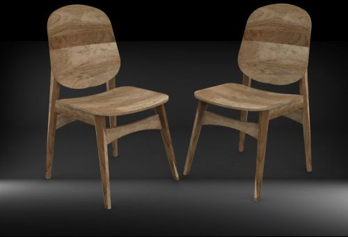 Brown Complete Wooden Chair for Indoor