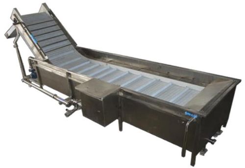 Stainless Steel Online Bubble Vegetable Washer Machine