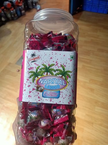 Coconut Ladoo Candy, Taste : Sweet, Packaging Type : Plastic Packet