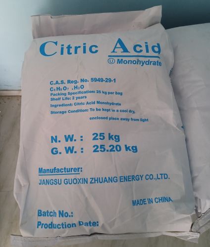 Citric Acid, Color : White, Form : Fine Granules