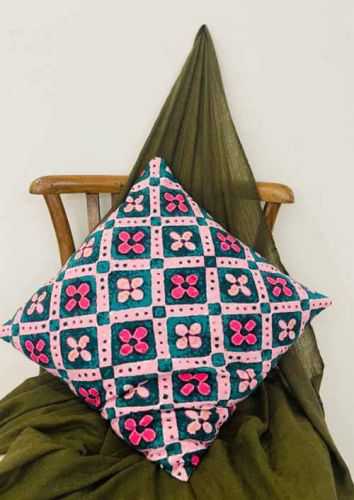 Printed Duck Premium Canvas Cushion Cover 20x20 Inch