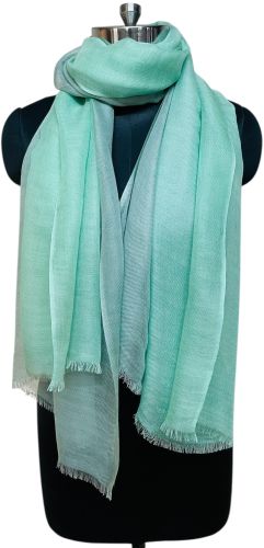 Cashmere Modal Ombre Light Shade Scarves, Color : Green, Brown