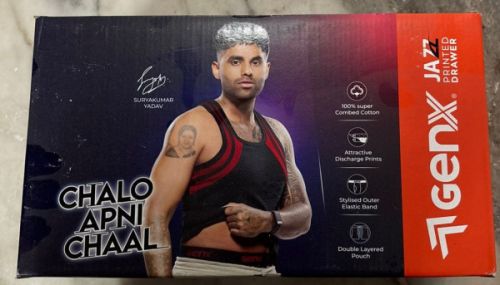 Mens Genx Jazz Printed Drawer L, XL, XXL