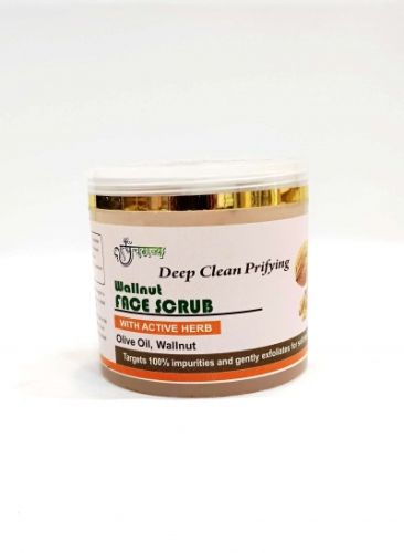 Turmeric Walnut Face Scrub, Brand Name : Panchgavya