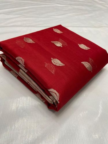 Chanderi Silk Saree, Work : Weaving, Saree Length : 6.3 Meter