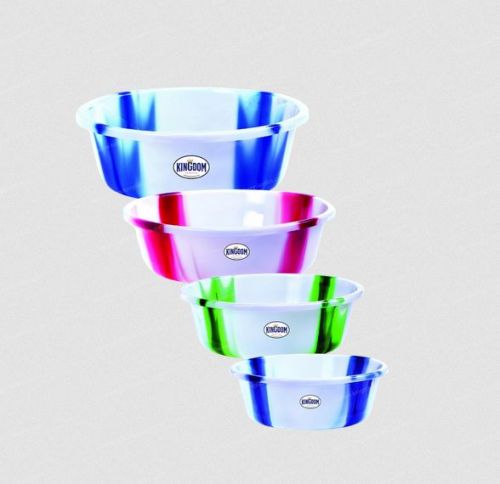 Food-safe Multicolor Plastic Basin