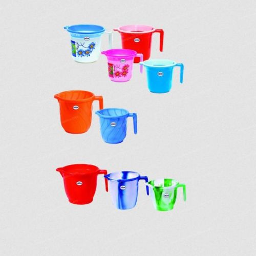 Food-grade Regular Multicolor Plastic Mug for Bathroom Use