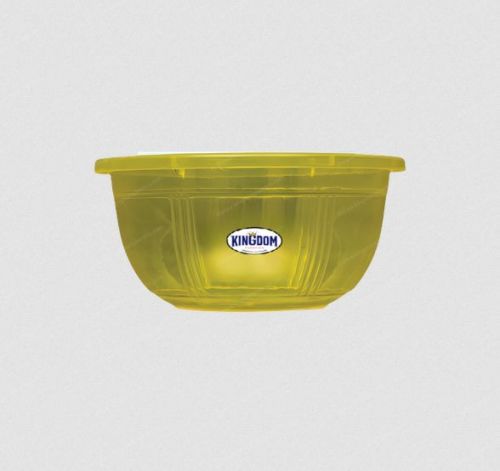 Round Large Plastic Lid Bowl for Everyday Meals, Cereals, Salads