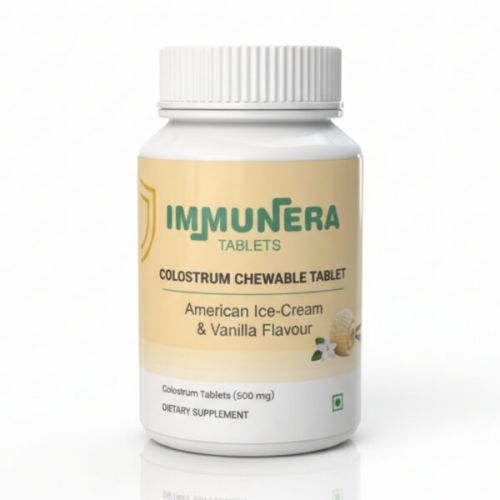 Immunera Colostrum Tablets, Packaging Type : Plastic Container