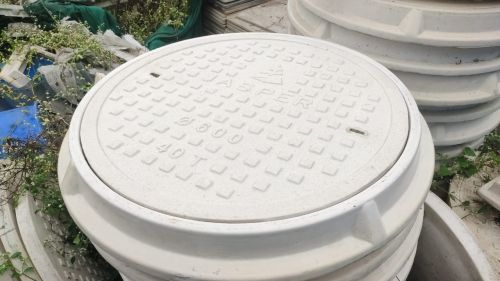 FRP Manhole Cover, Color : Grey for Construction, Industrial