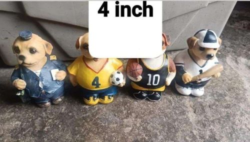 Resin Decorative Robert Harrop Dog Statue, Color : Multicolor