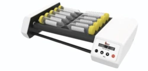 Non Polished Plastic Labman Tube Roller Mixer, Color : White