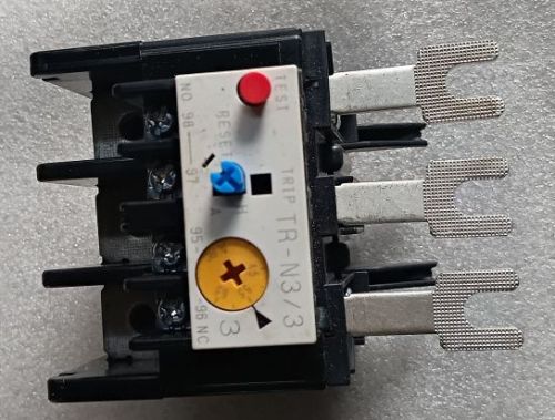 AC Fuji TR-n3 Thermal Overload Relay, Color : Black