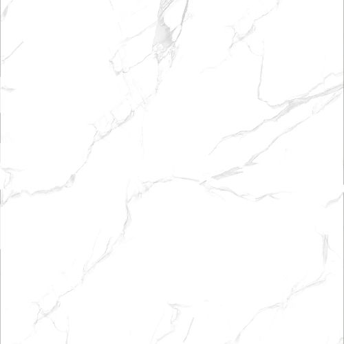 400×400mm Pure White Subtle Vein Ceramic Floor/wall Tile