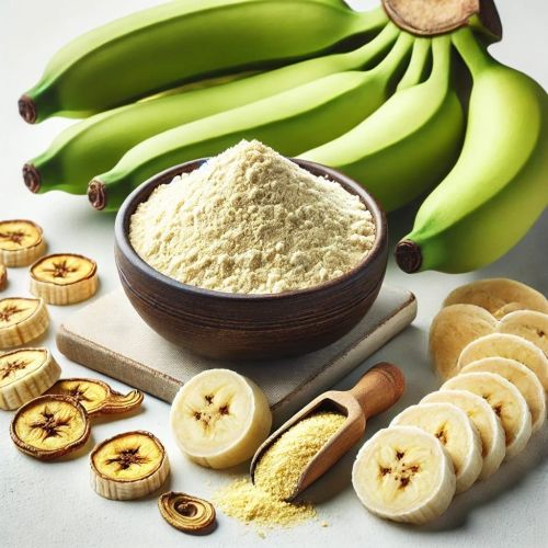 Green Banana Powder, Color : Creamy, Packaging Size : 25Kg, 50 Kg