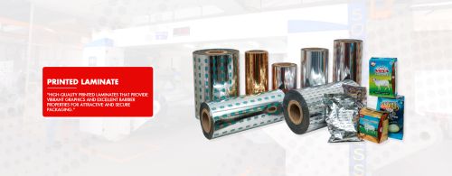 Matt Finished Paper Printed Laminated Roll