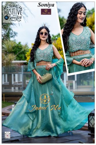 Heavy Velvet Designer Embroidered Choli Set, Brand Name : Janvi NX