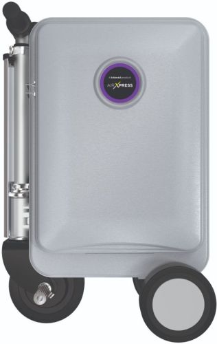 Non Coated Air Xpress g45 Riding Suitcase, Color : Black, Grey