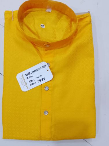 Polyester Gents Kurta XXL, XL, Technics : Machine Made