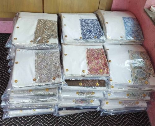 Premium Embroidered Kashmiri Shawl One Size