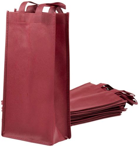 Plain Wine Bottle Non Woven Bag, Shape : Rectangular