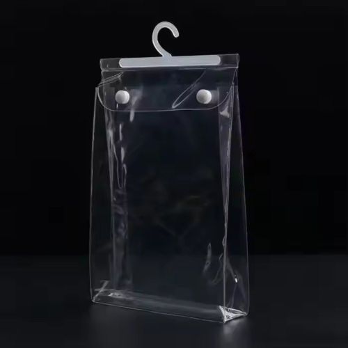 Polished Printed PVC Plastic Garment Hanger Classy