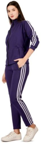 Collar Woollen Ladies Track Suit Tracksuit Set