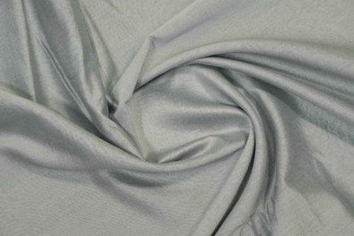 Plain Chanderi Silk Fabric, Color : Light Grey